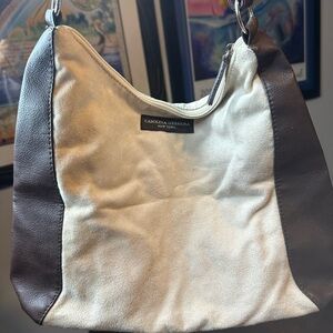 Carolina Herrera Two-Tone Hobo Bag